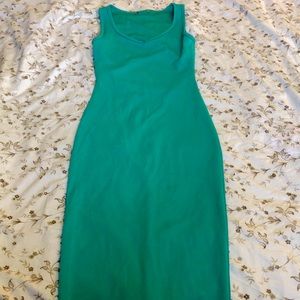 Emerald casual dress